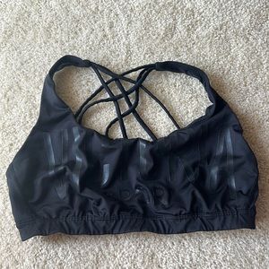 Black Victorias Sport Bra